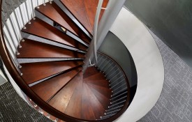 Sprial Staircase to Level 5